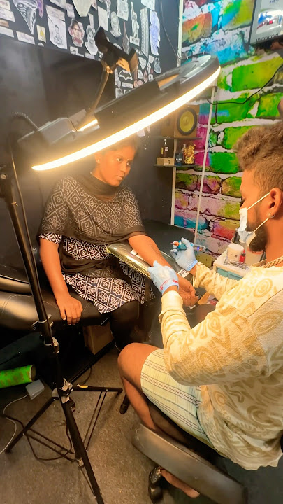 Karuppu perazhaga 😱Tattoo #bgm #shortsvideo #1m #tattoo #1million