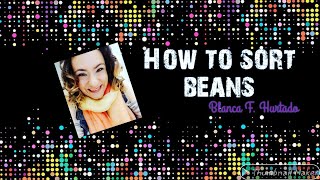 How to sort Pinto beans