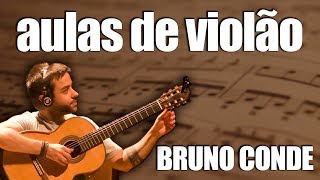 aulas de violão BRUNO CONDE