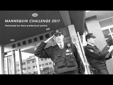 交通安全「マネキンチャレンジ」
