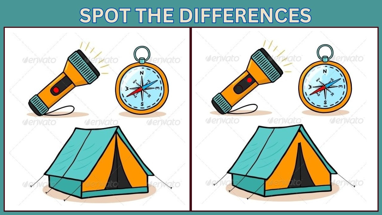 Найдите 3 отличия | 10 головоломок для проверки вашего IQ