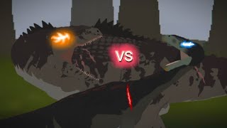 Therizinosaurus vs giganotosaurus(stick nodes animation)￼