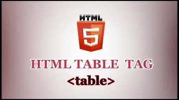 HTML Table  Part 2 | How to Add Table in HTML