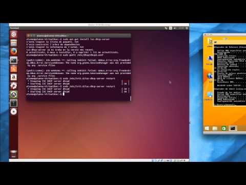 Instalación y configuración del servicio de DHCP en Ubuntu 14.04