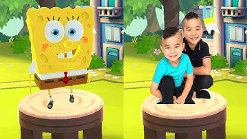 CKN Toys Car Hero Run VS Tag with Ryan SpongeBob SquarePants - All Characters Android Gameplays