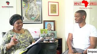 Bold Moves Impact Africa Online Talkshow - S1 E41 - Guest Mr Chuma Maweni Ceramic Artist