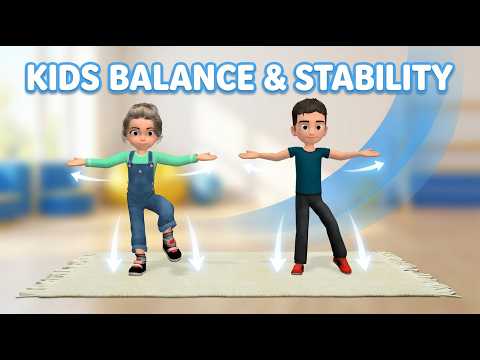 Kids Balance & Stability: 20 Min Confident Movement!