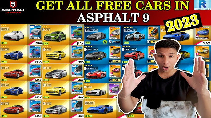 Asphalt 9 Redeem Codes: Free Cars + Tokens + Credits + Coins