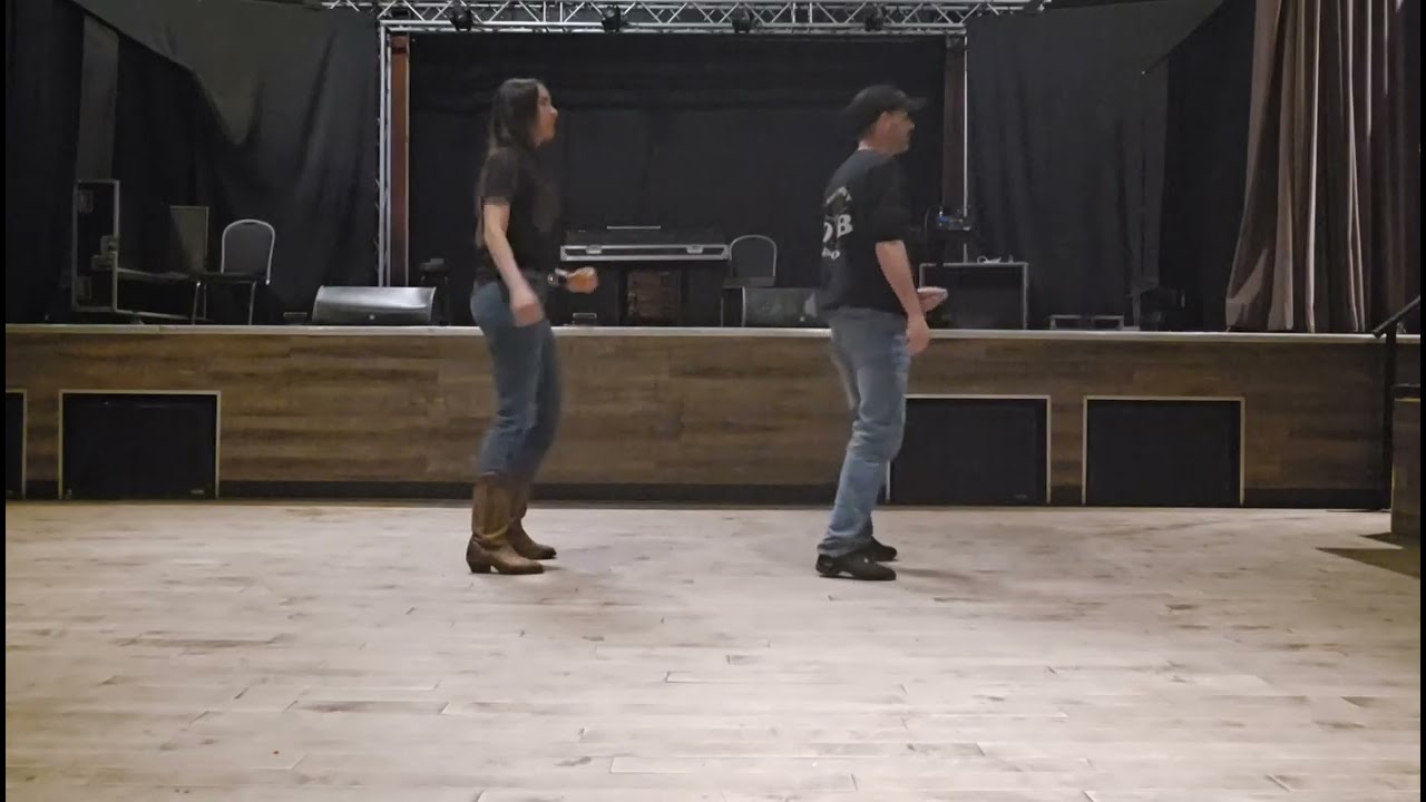 Texas girls line dance