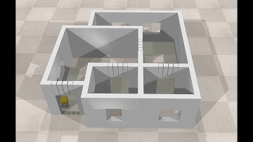 Wall Following Robot in CoppeliaSim