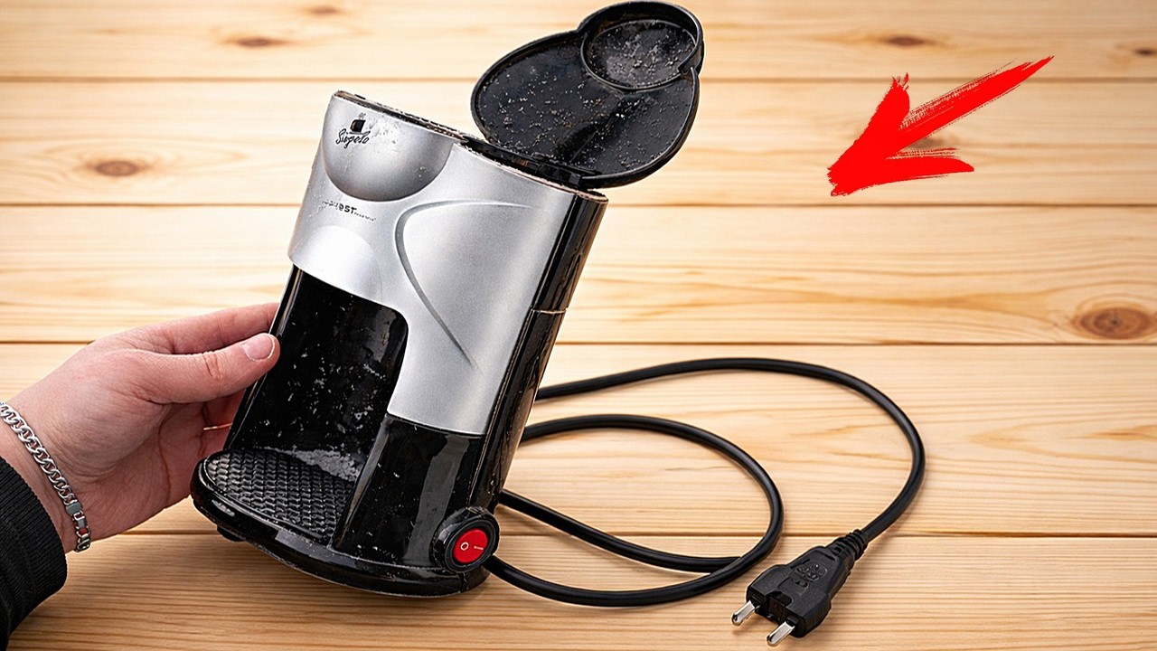 ЧТО можно сделать из старой кофеварки! ГЕНИАЛЬНАЯ ИДЕЯ!