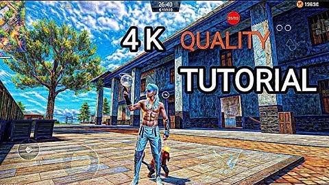 Trending📈 4K Quality Tutorial || Like PC In Android✅ [Free Fire] ||Editing Secret Revealed💥