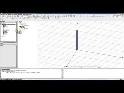 Maxwell 16.0: Basic Tutorial for the Electric Field Around a Small Cylinder.