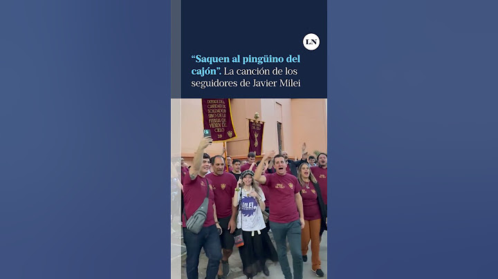 "Saquen al pingüino del cajón": la canción de los seguidores de Javier Milei