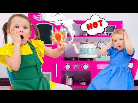 Five Kids No No It's Hot Be Careful + more Children's Songs and Videos