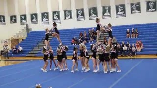 Plainfield North Cheer  1.16.16 Conference