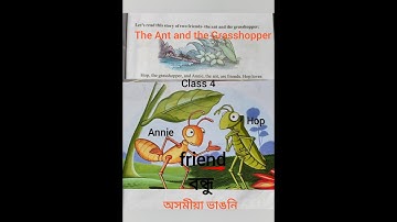 The Ant and the Grasshopper | the ant and the grasshopper of class 4 lesson 2