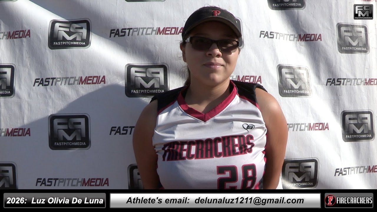 2026 Luz Olivia De Luna 4.0 GPA Catcher & Shortstop Softball
