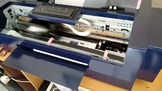 TUTORIAL SABLON KAOS FOTO WAJAH MENGGUNAKAN PRINTABLE POLYFLEX MESIN RDP RONITA + SILHOUTTE CAMEO 3