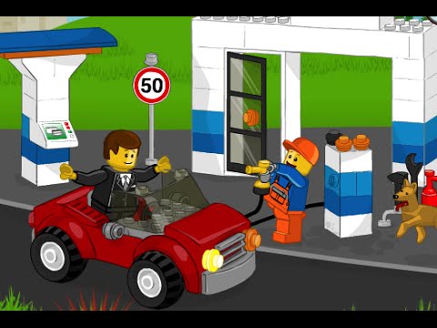 Лего машины мультфильм