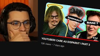 ZappyTV reacționează la "YOUTUBERI CARE AU DISPARUT ! PART 3"