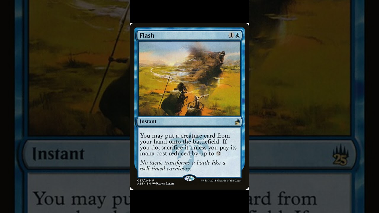 flash mtg card banned Seven Cards In Standard In Latest B&R Update MTG Flash Card: The BANNED