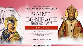 Baclaran Church Memorial Of Saint Boniface Bishop And Martyr