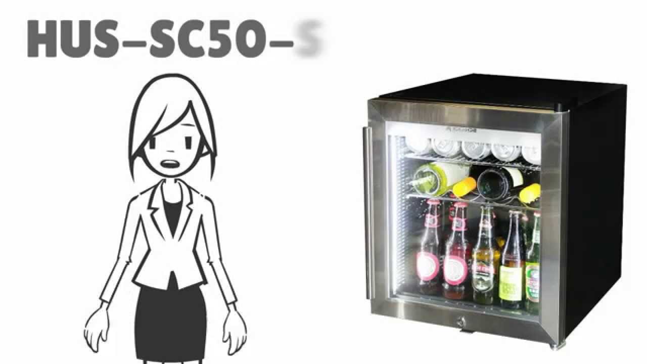 Bar Fridges Australia SC50 SS Mini Alfresco Outdoor Glass Door Bar Fridge