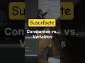 VARIABLES vs constantes #algoritmo #codificacion #codingtips #tecnologia