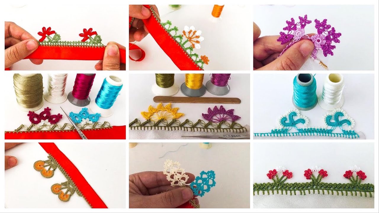 269 - 50 Adet Birbirinden Güzel Tığ Oyası