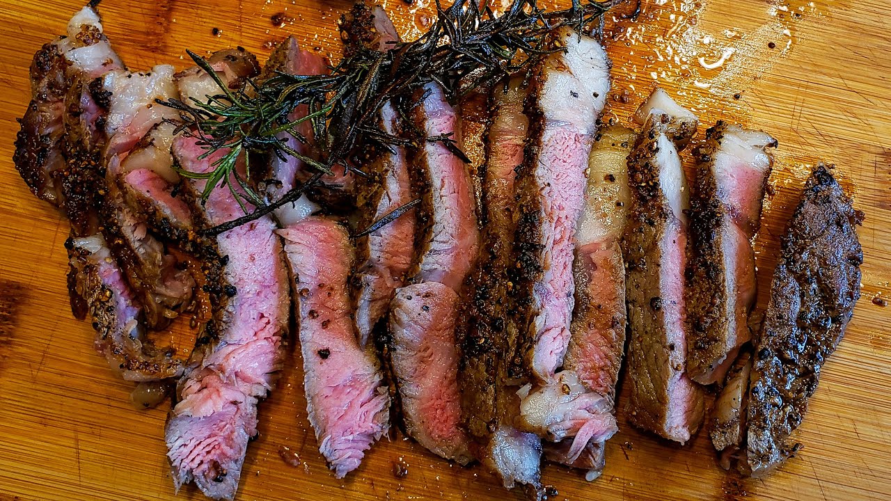 Ribeye Steaks in a Cast Iron Skillet - The Salted Potato from Renée Robinson