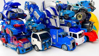 Arcane?! Blue TRANSFORMERS Toys | Adventure US POLICE Car Transport & Rise OPTIMUS PRIME Revenge BUM