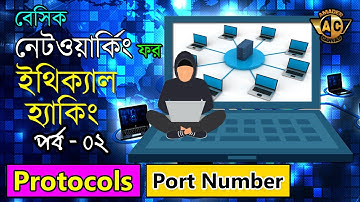Networking Basic For Ethical Hacking, Part 2 | Network Protocol & Port Number | Networking Tutorial
