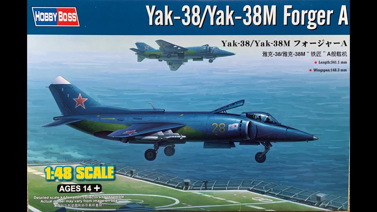 HOBBY BOSS  Ｙak-38    と   eduardＢf110E