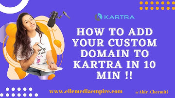 How to Add Your Custom Domain to Kartra in less than 10 min !! 🚀🤯