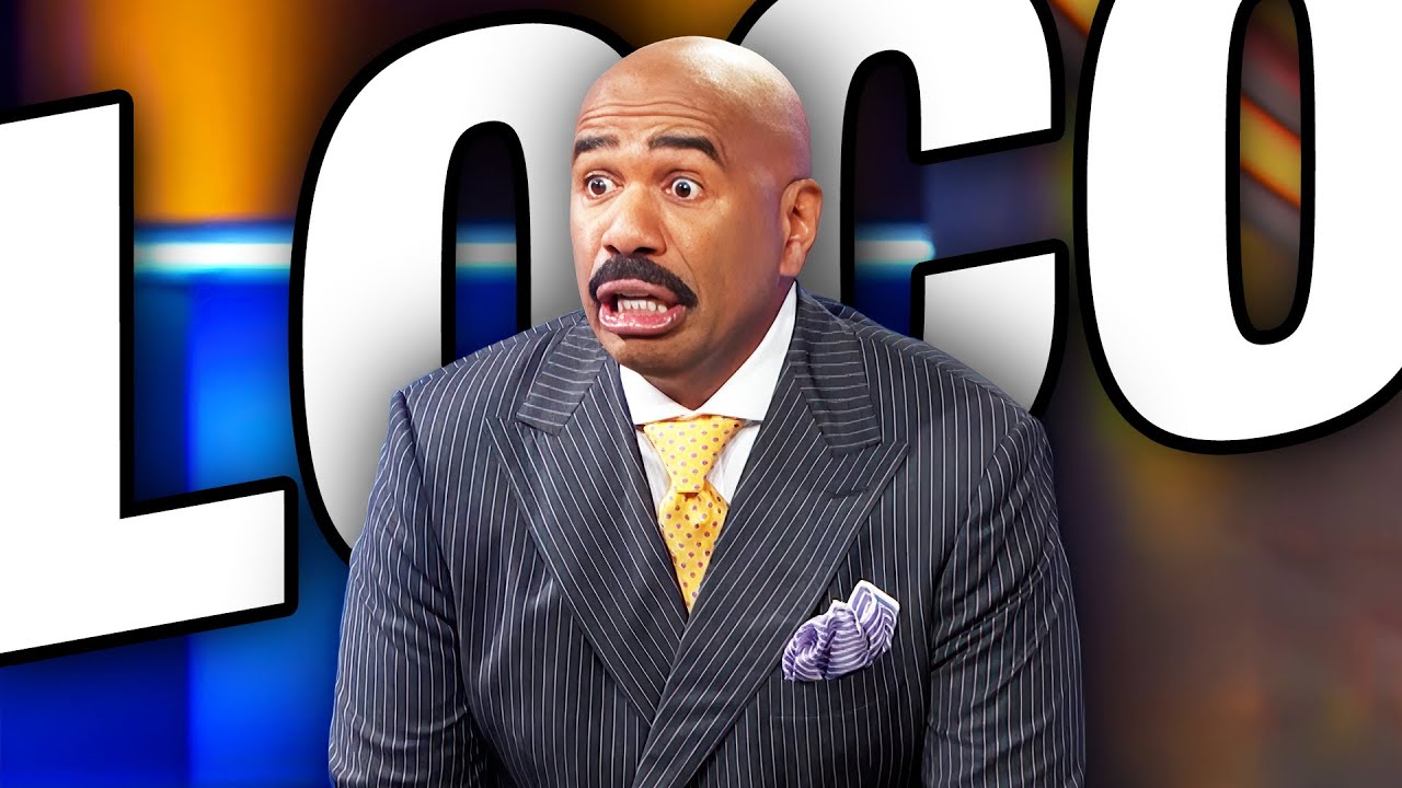 Steve Harvey goes NUTS on the Feud!! (Season 5 Marathon 2/2)