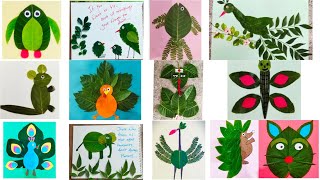 Leaf Activities for kids,Green Day Activities,Leaf craft,leaves craft,leaf Activity,leaf art