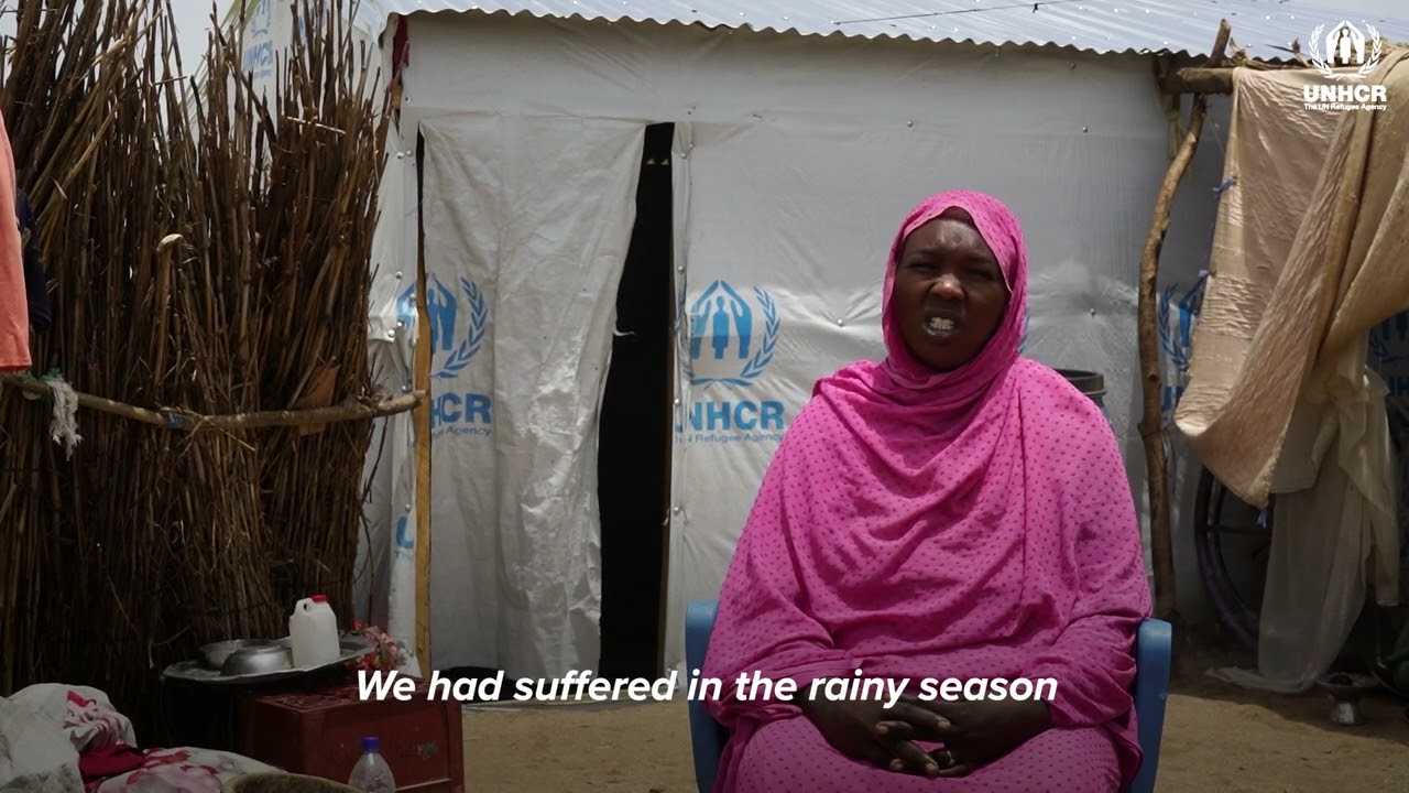 Noura's story: From conflict to safety - A Sudanese mother's story thanks to support from KSrelief