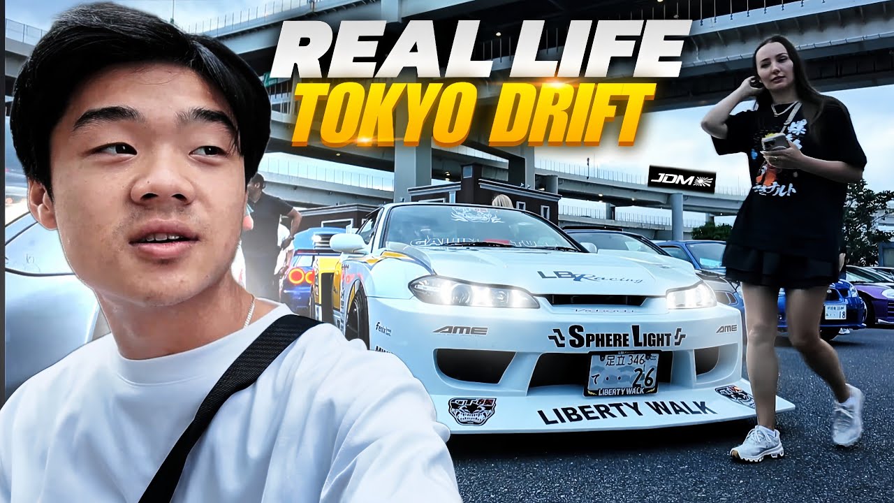 Going 200km/h to Japan's Biggest Car Meet. (IRL Tokyo Drift)