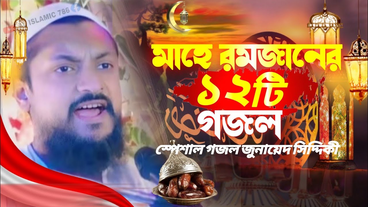 রমজানের বাছাই করা ১২ টি গজল ও নাত ┇ junaid siddiqui new gojol ┇ জুনায়েদ সিদ্দিকী গজল 