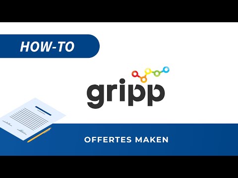 Offertes maken in Gripp