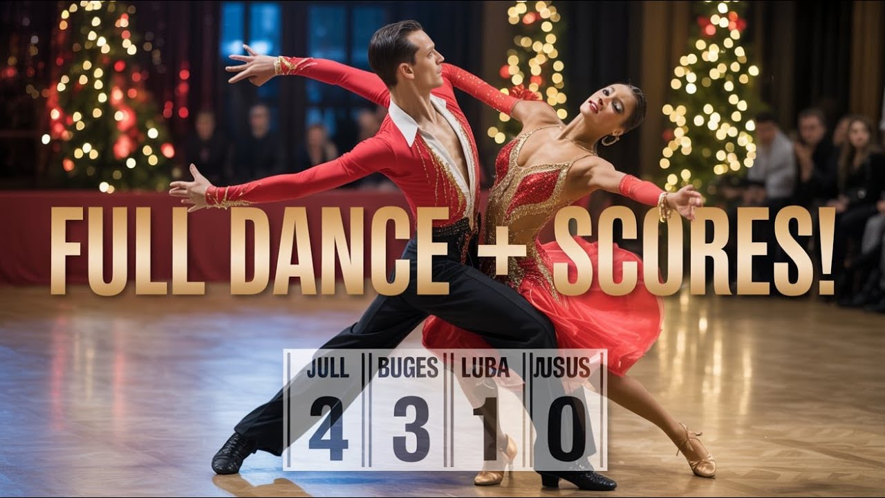 Рождественский спецвыпуск 2025 года с Николасом Бейли и Любой Муштук | Полный танец + оценки судей