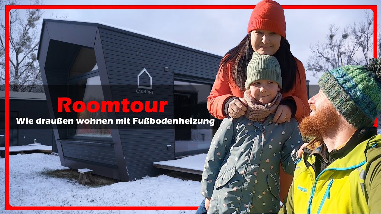 Roomtour Tinyhouse/ Minimalhaus Cabin One - Auszeit in Mecklenburg-Vorpommern