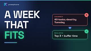 Plan Your Week With ChatGPT (A Realistic Plan, Not a Crammed To-Do List)