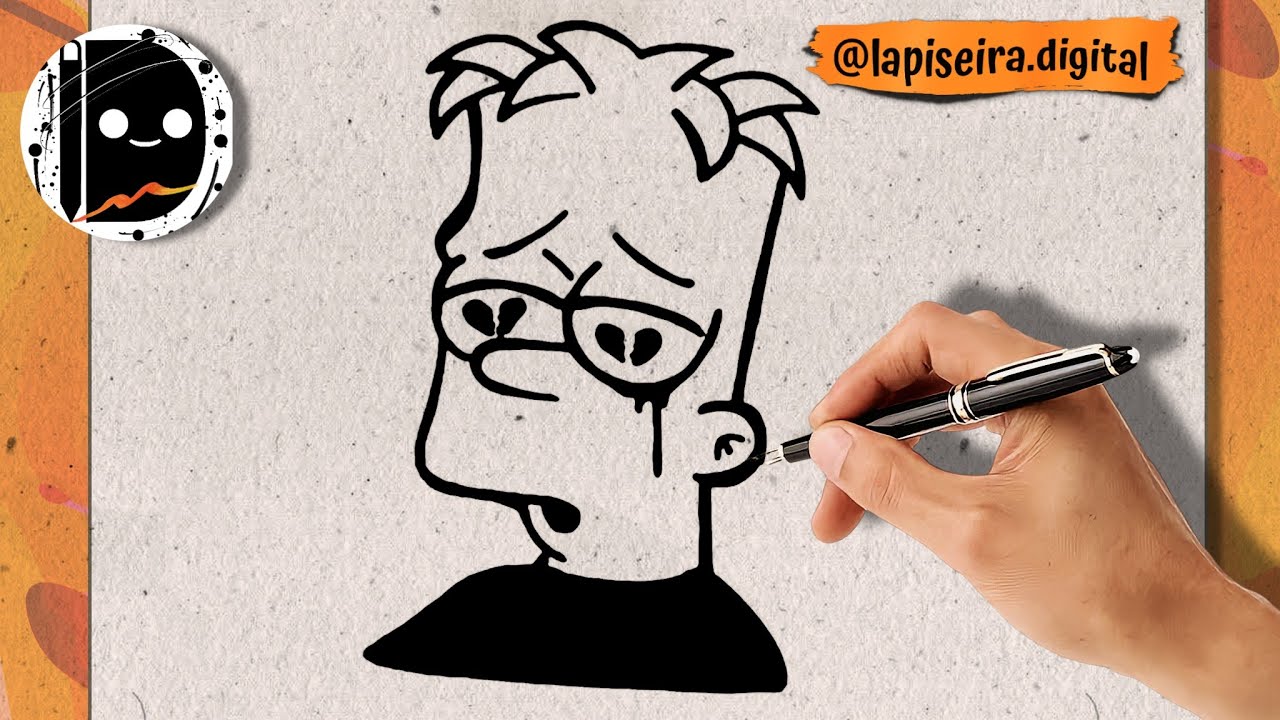 Como desenhar o Bart Simpson passo a passo 