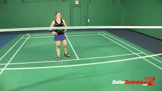 Badminton Footwork Lesson 20 - Backhand to Cross Court by betterbadminton 12,795 views 9 years ago 11 minutes, 16 seconds