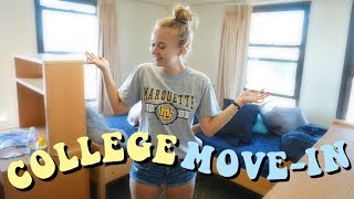 COLLEGE MOVE IN VLOG 2018 | Marquette University