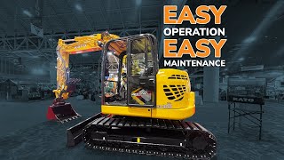 A Closer Look at Kato's HD308 US-7 Compact Excavator