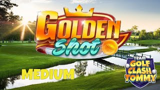 Golf Clash tips, Golden SHOT - Juniper Point Edition *MEDIUM* - 5 Shots, GUIDE & TUTORIAL!