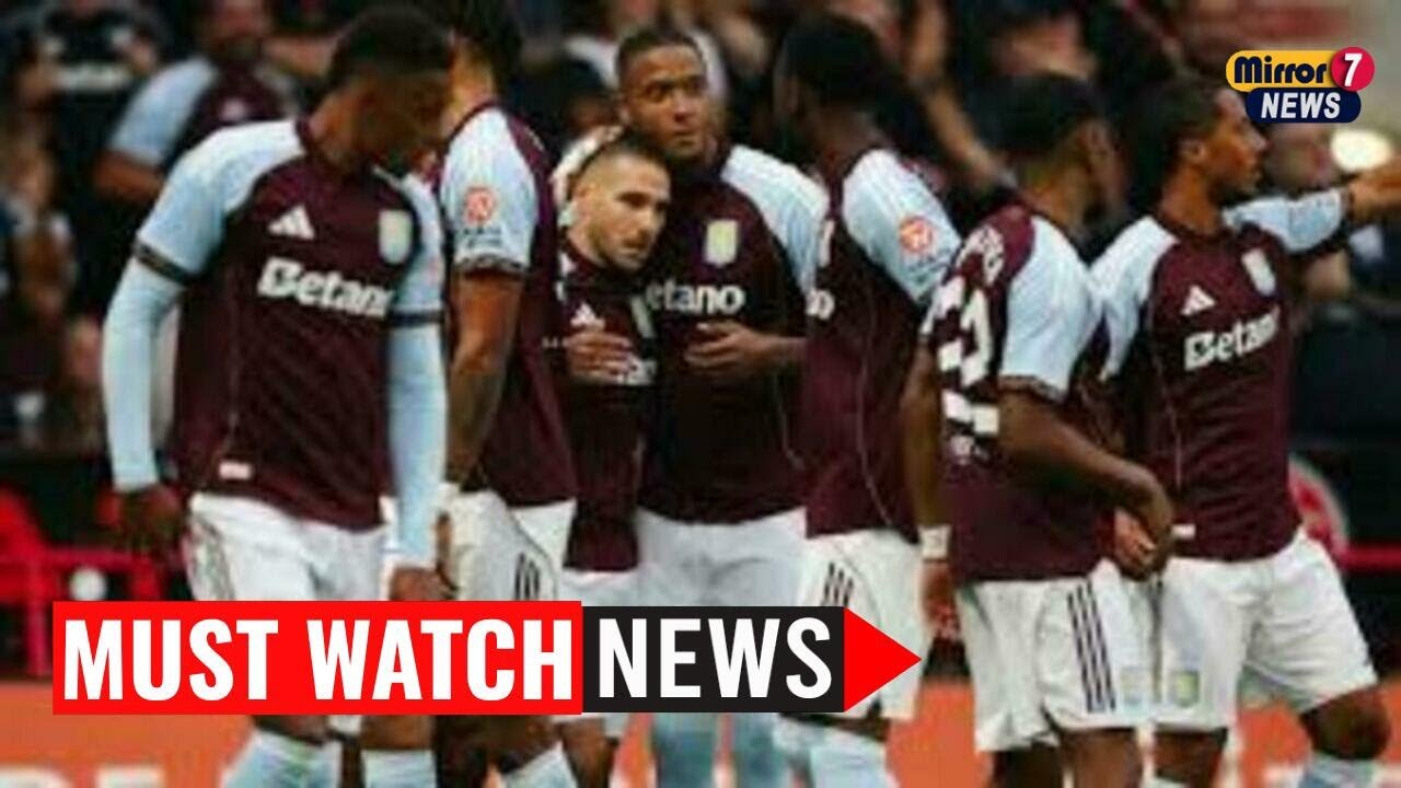 Aston Villa Thrash Roma but Suffer Injury Blow Ahead of Season Opener